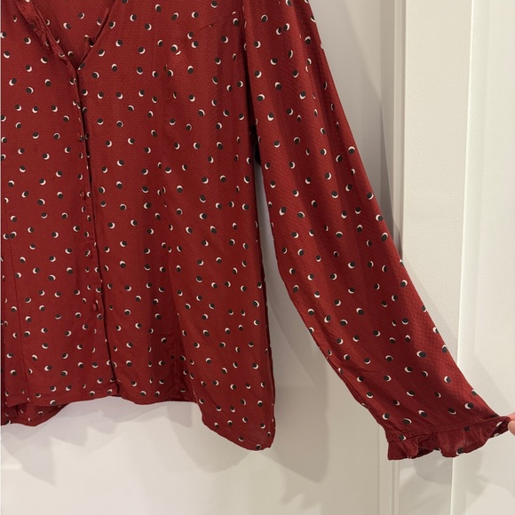 Vero Moda V-Neck Blouse size XL ✨ - Picture 3 of 12